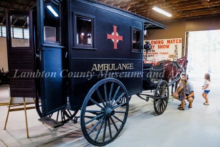 A carriage. 