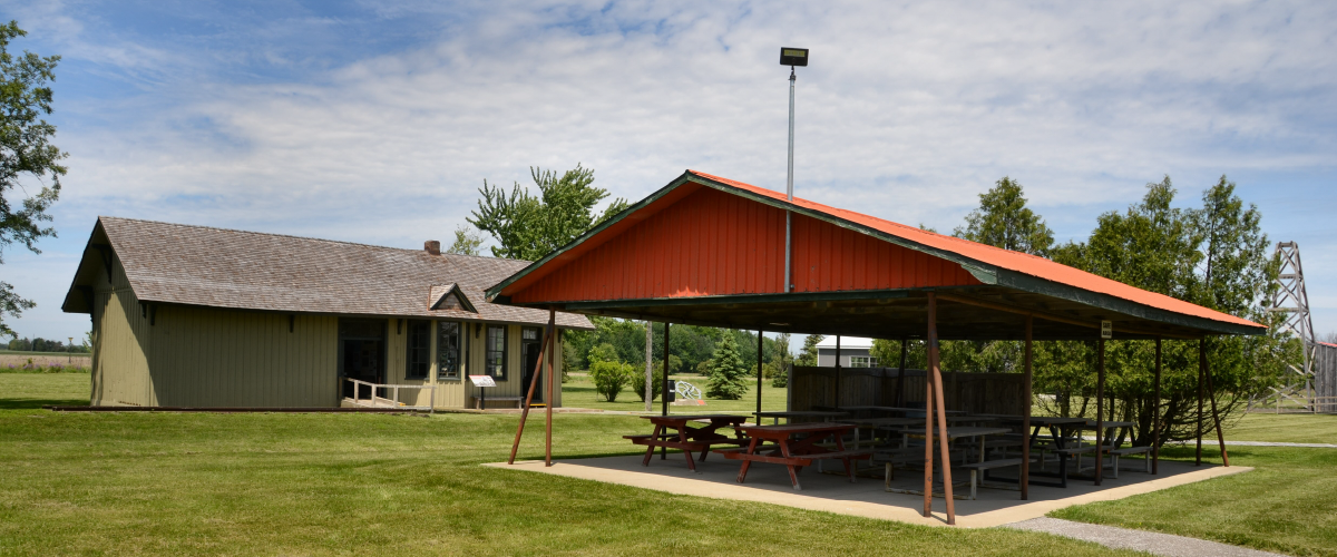 Pavilion outside OMC